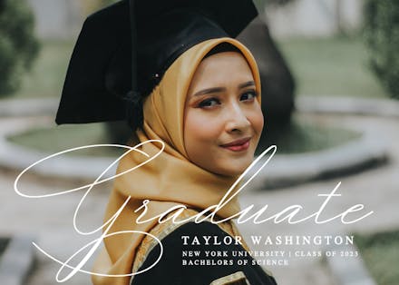 Amelia Giovani - Graduation Announcement