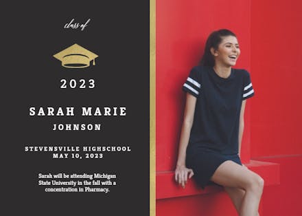 Golden Line - Birthday Invitation Template | Greetings Island