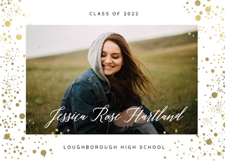 Pure Love - Graduation Announcement
