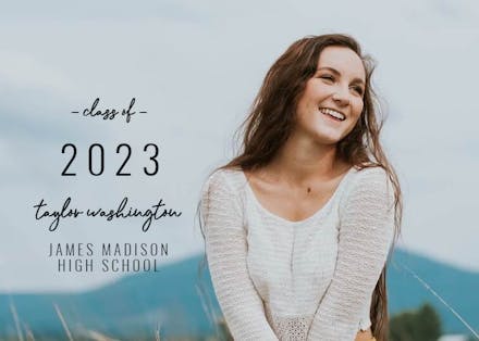 Shellia - Graduation Announcement