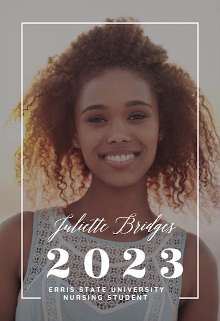 Success is in Sight - Graduation Announcement