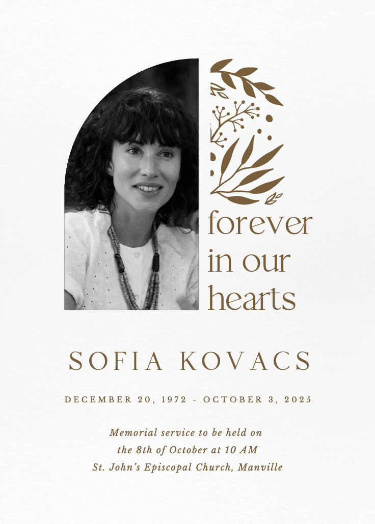 In our hearts - anuncio de homenaje