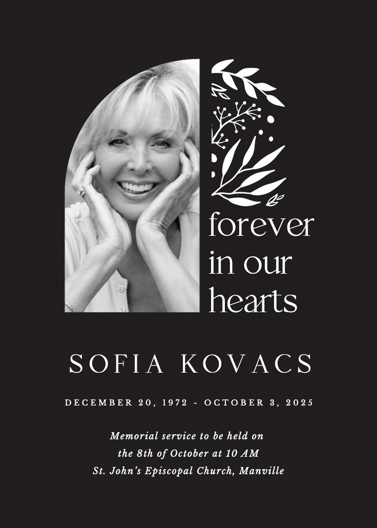 In our hearts - anuncio de homenaje