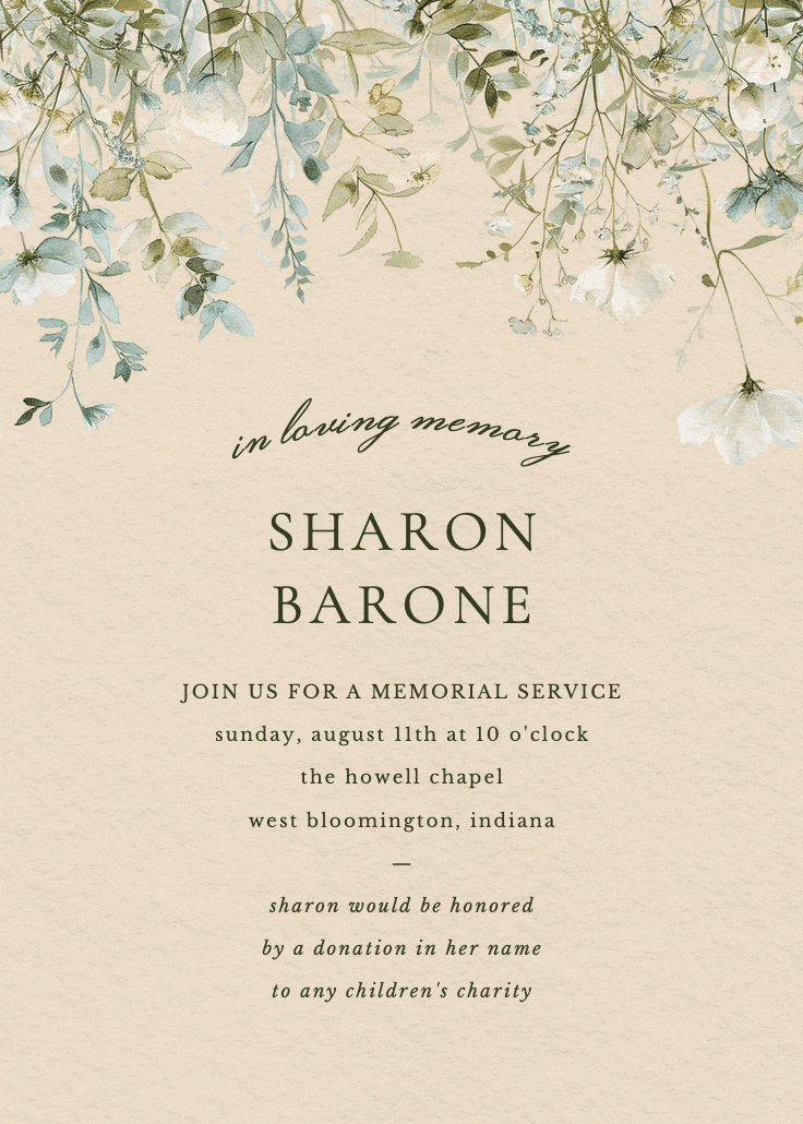 Sage leaves - anuncio de homenaje