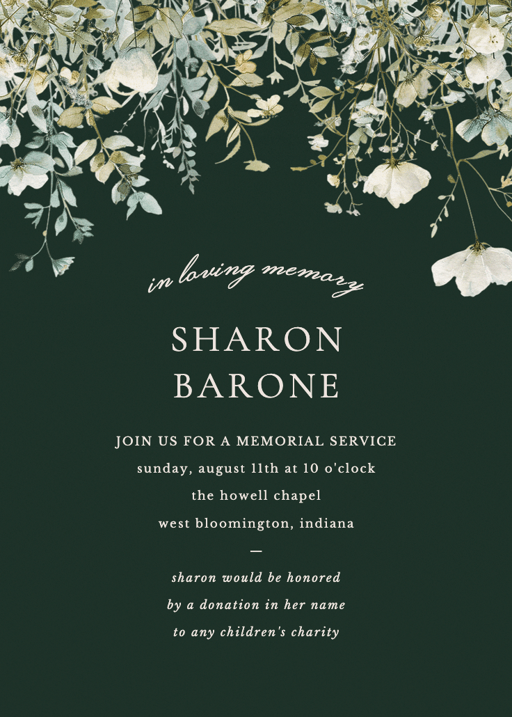 Sage leaves - anuncio de homenaje