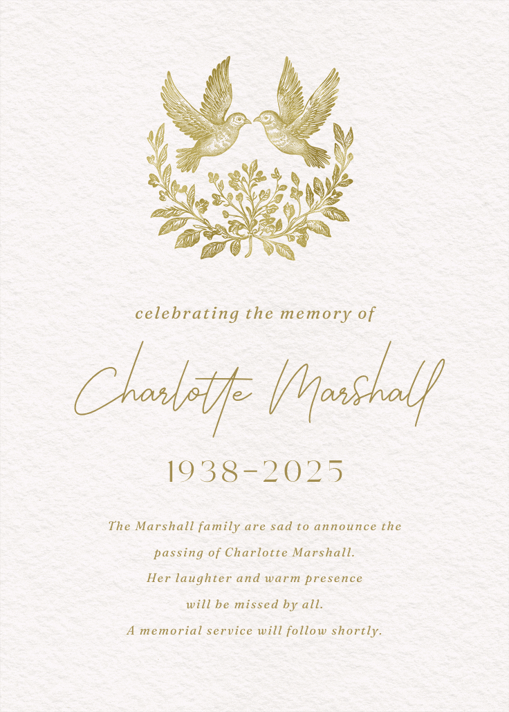 Traditional border - anuncio de homenaje