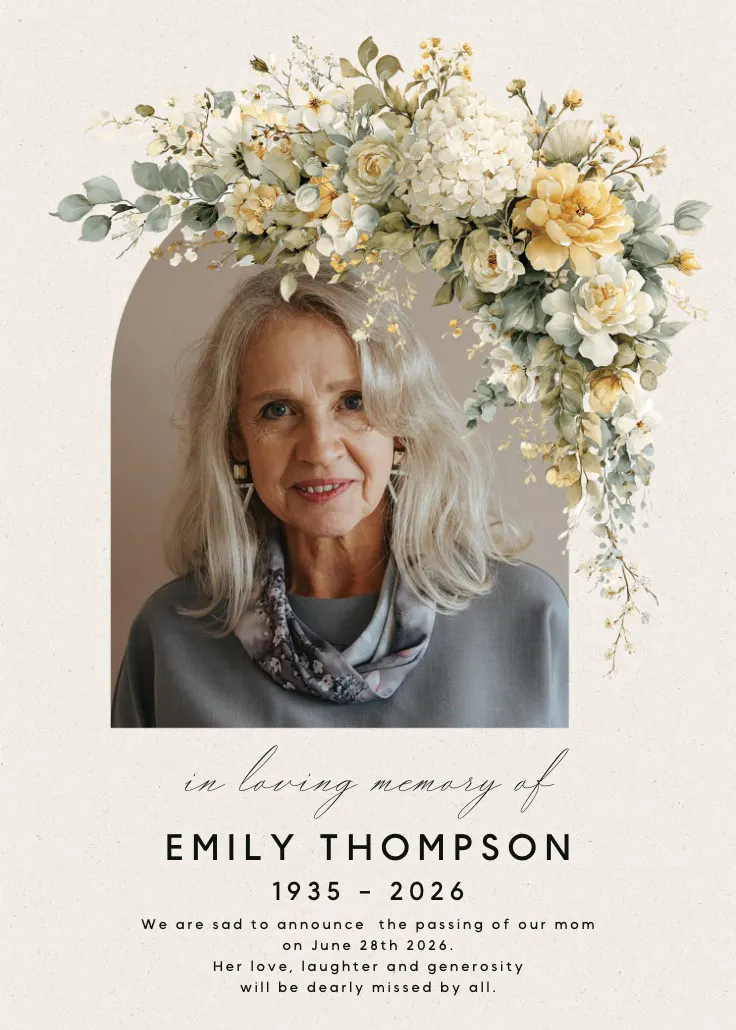 Under the arch - anma kartı