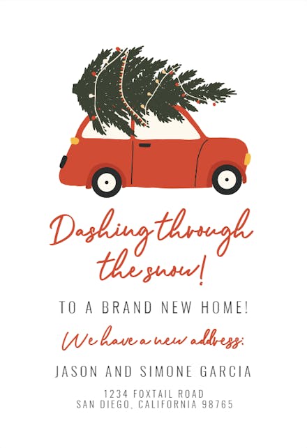 Doodle Christmas - Moving Announcement