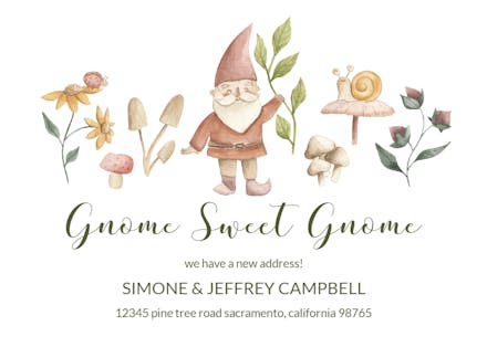 Fairy Garden - Moving Announcement