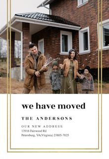 moving announcement card templates free greetings island