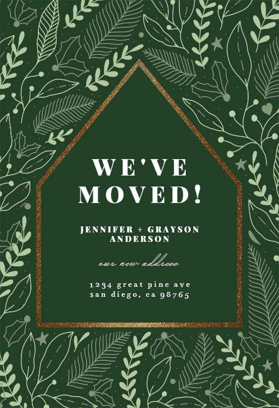 Moving Announcement Templates (Free) | Greetings Island