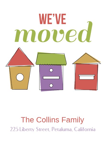 Mail Boxes - Moving Announcement