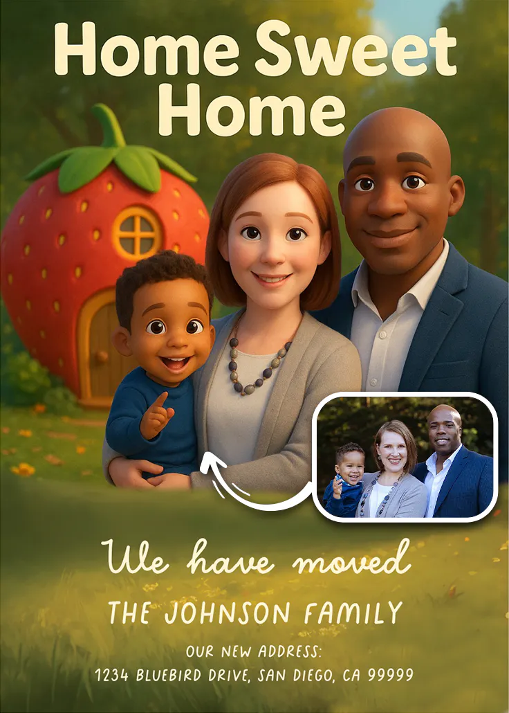 Sweet berry home - taşınma duyurusu