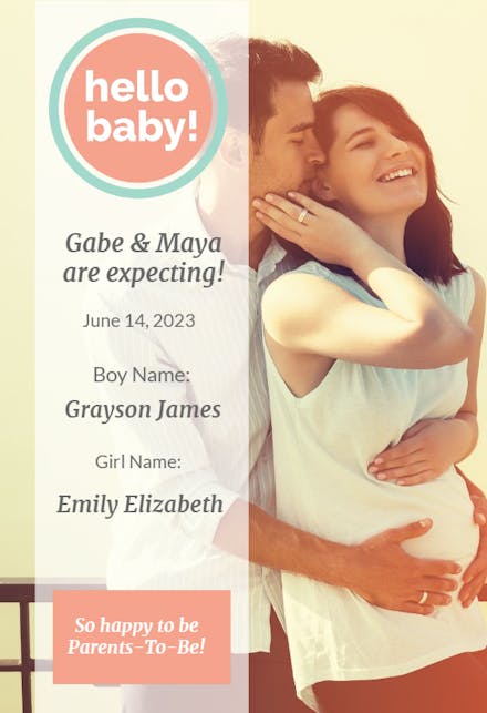 Baby’s Coming Magazine - Anuncio Para Embarazo