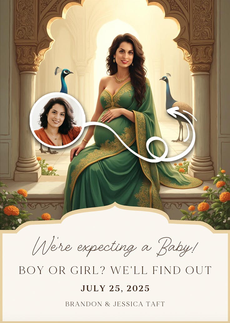 Divya janma - pregnancy announcement