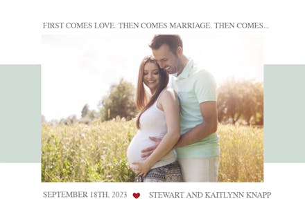 Expecting - Anuncio Para Embarazo