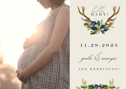 Oak And Berry - Pregnancy Announcement