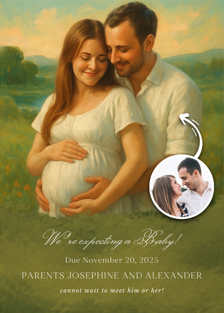 Pastoral - pregnancy announcement