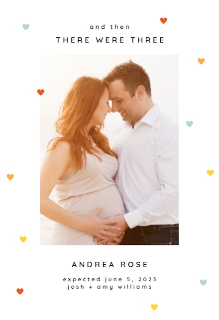 Tiny hearts - Anuncio Para Embarazo