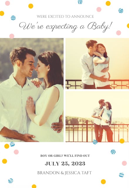 Welcome New One - Pregnancy Announcement