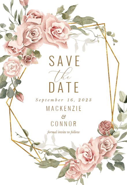 Save The Date Templates (Free) | Greetings Island Save The Date Templates (Free) | Greetings Island