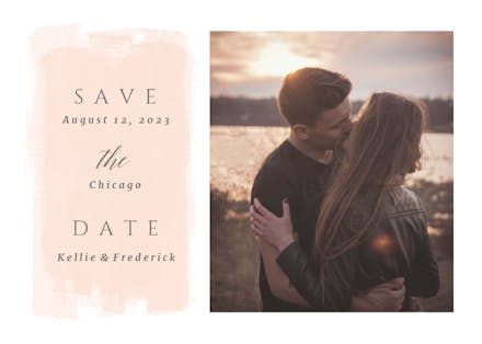 Elegant Brush Stroke - Invitation Template