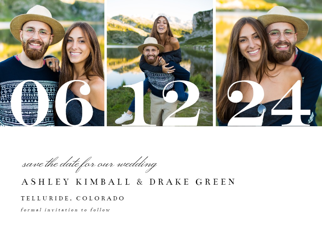 LOVE - Save the Date Card (Free) | Greetings Island