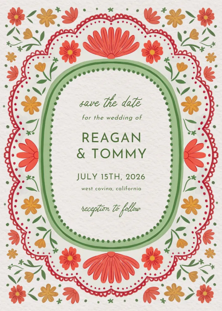 Love frame - การ์ดแจ้งวันงาน