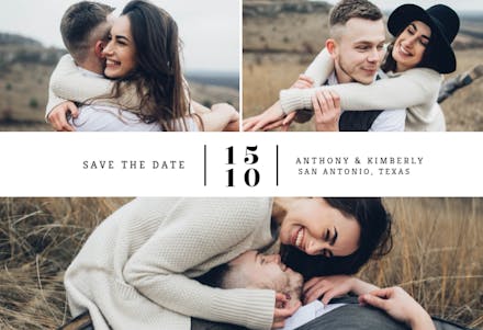 Prestige - Save the Date Card Template (Free) | Greetings Island