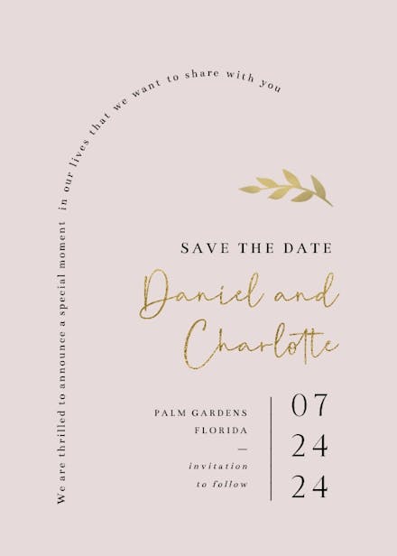 Save The Date Templates (Free) | Greetings Island