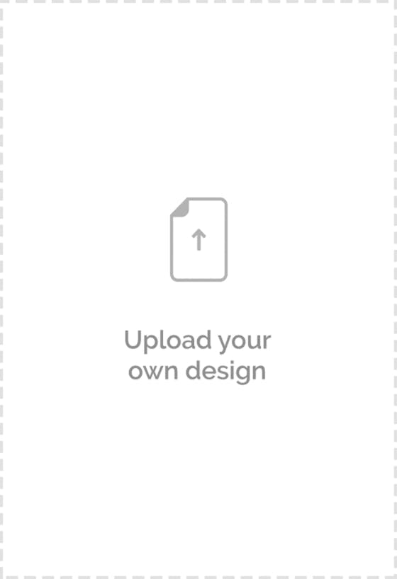 Upload your own design -  anuncio de compromiso