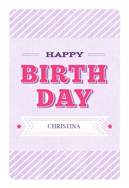 Casual Daughter - Birthday Card