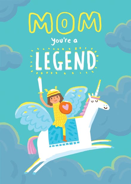 Legendary - birthday card