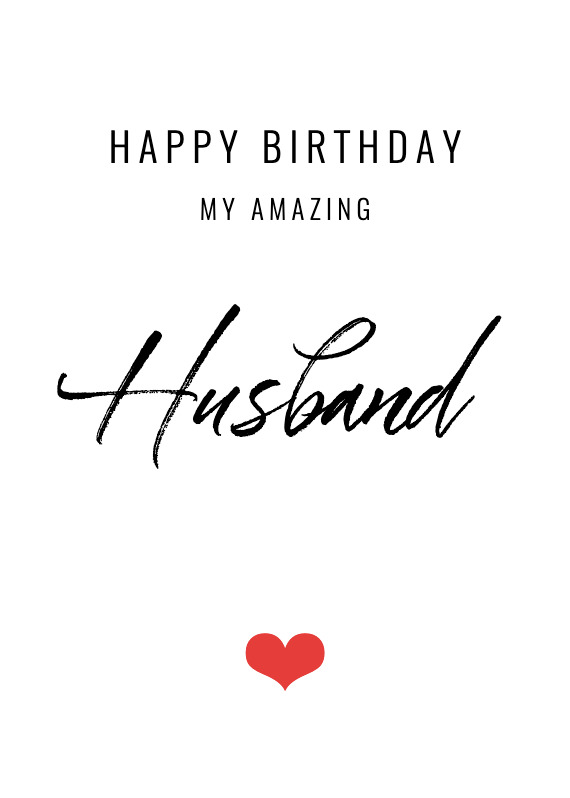 happy birthday ecards for husband