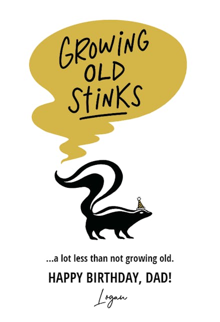 Spray Power - Birthday Card