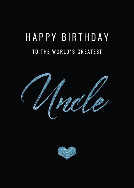 World's greatest uncle -  tarjetas de agradecimiento por la asistencia