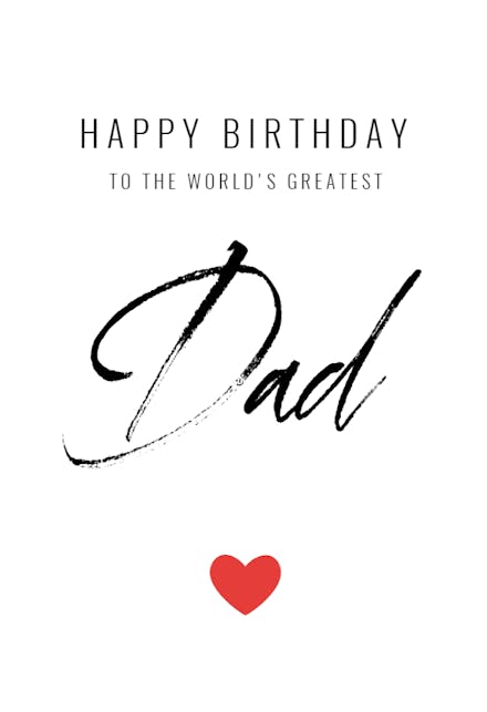 Birthday Cards For Dad Free Greetings Island