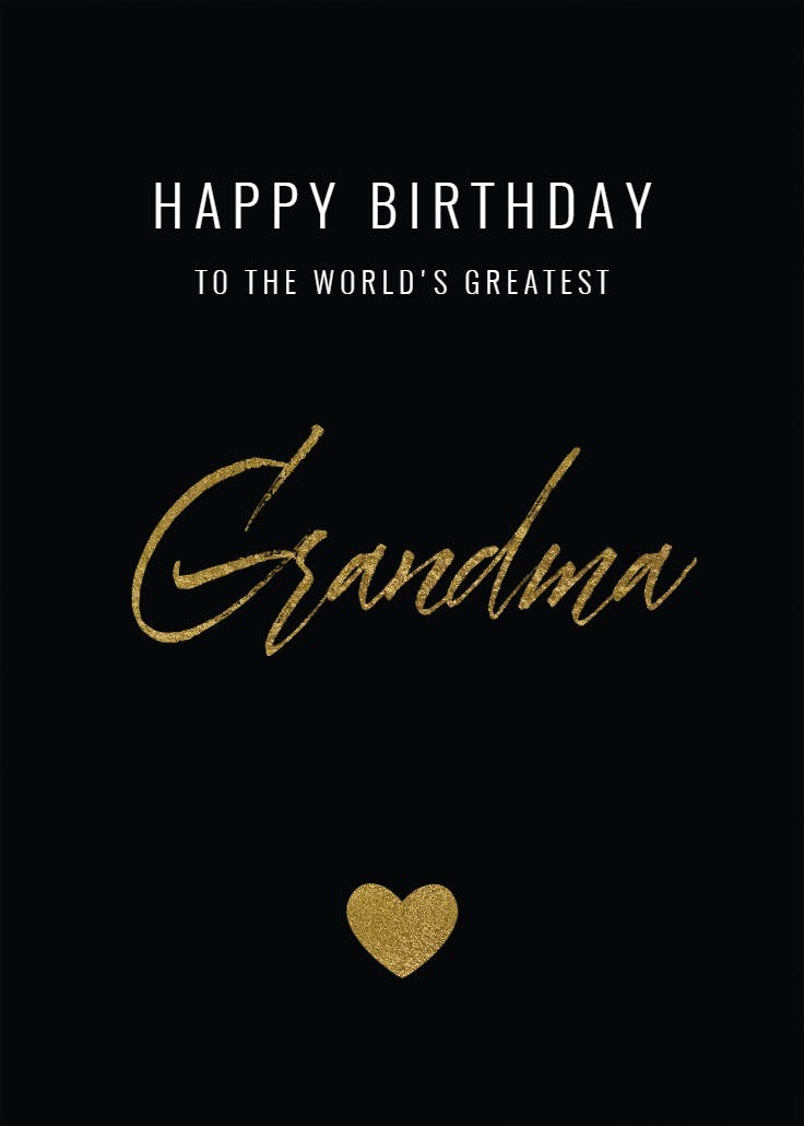 Worlds Greatest Grandma Birthday Card Free Greetings Island