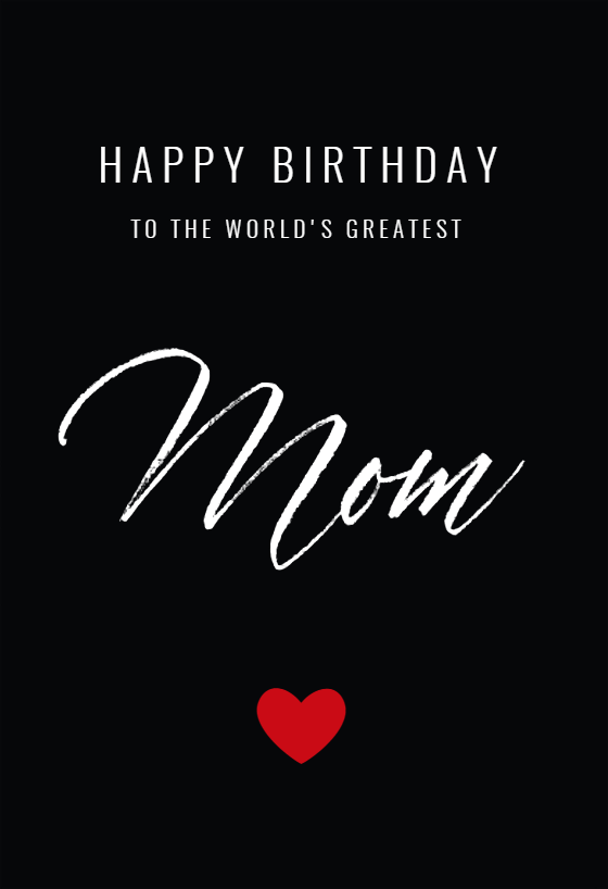 World's Greatest Mom - Free Birthday Card | Greetings Island