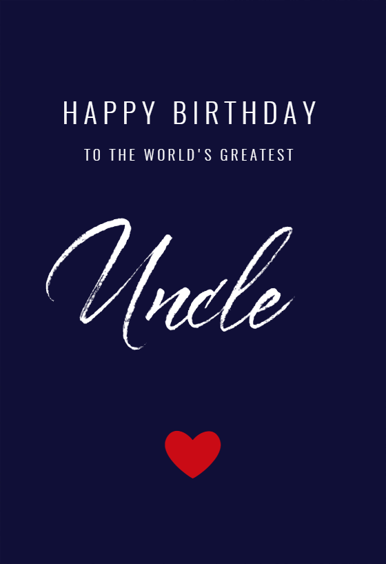 Birthday Cards For Uncle (Free) | Greetings Island