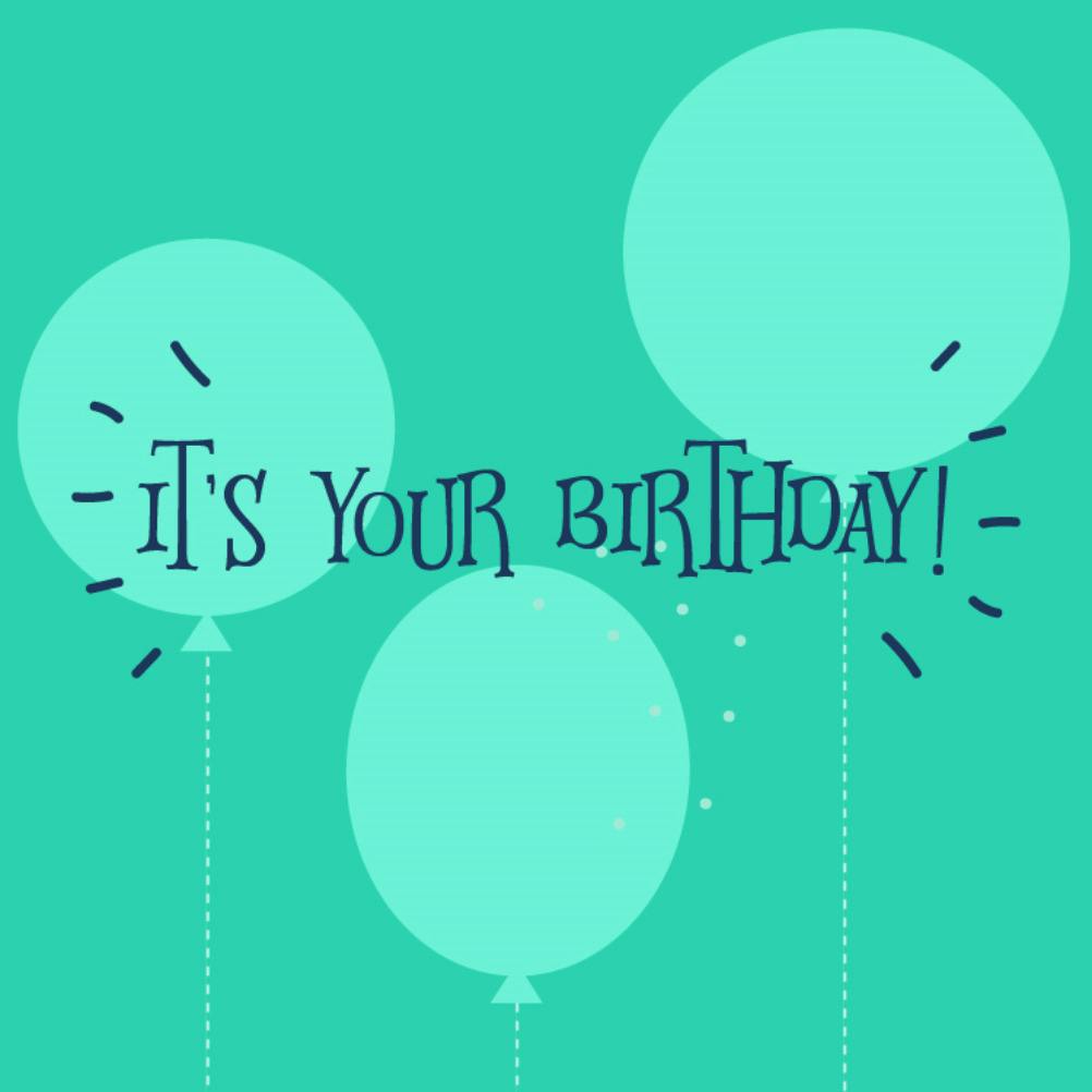 Celebrate you -  tarjeta de cumpleaños