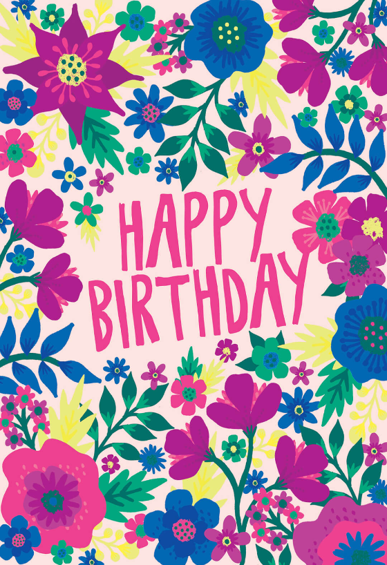 Happy Birthday Confetti - Birthday Card (Free) | Greetings Island