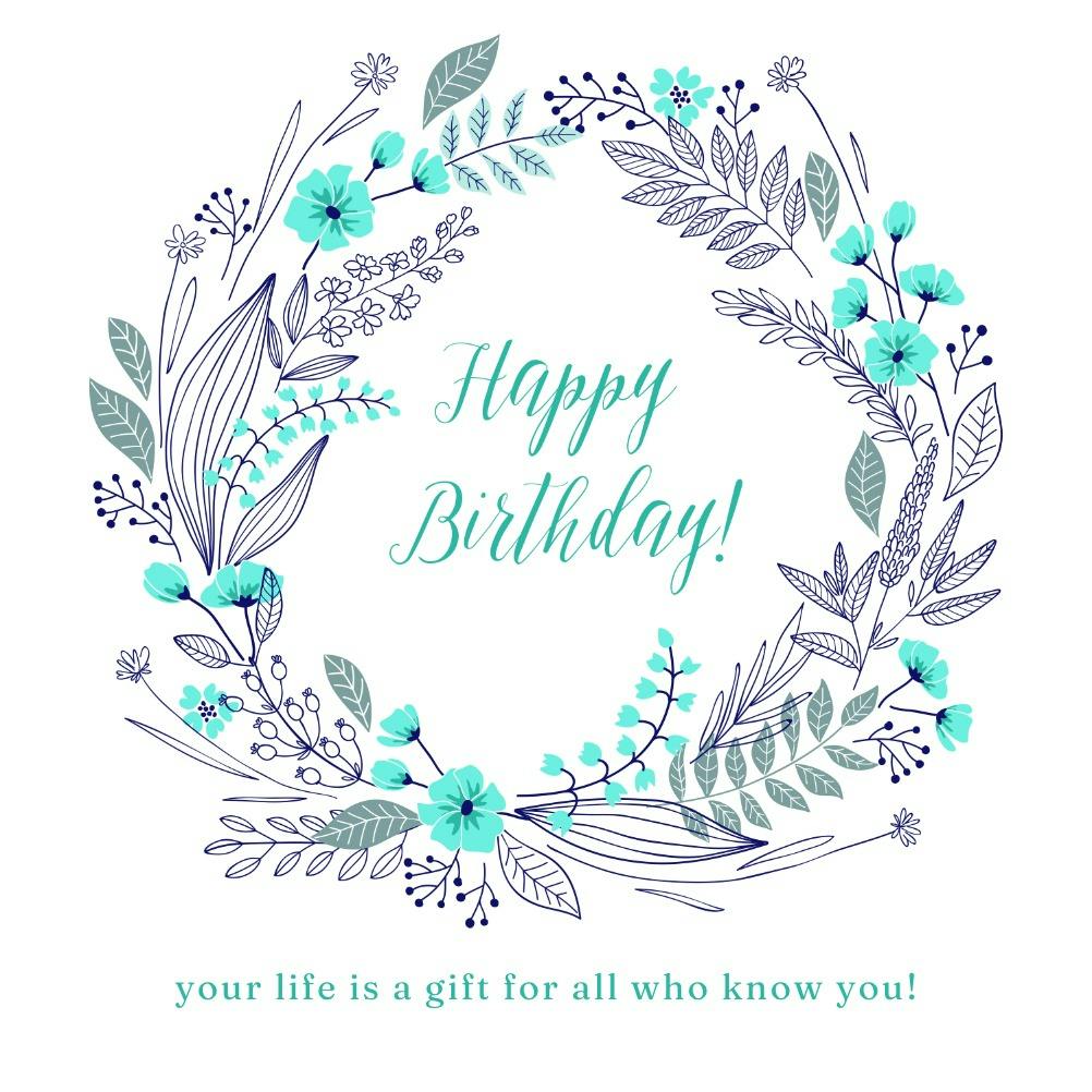 Gift of you -  tarjeta de cumpleaños gratis