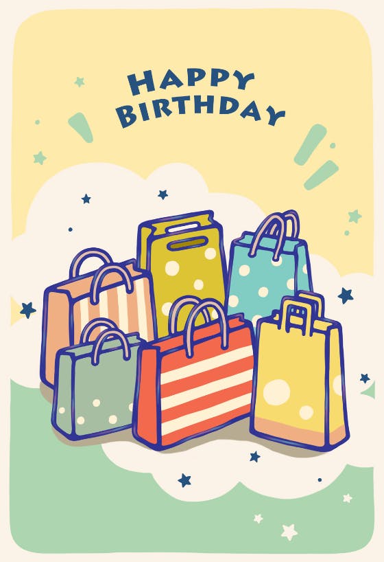 Hope its a fun birthday - birthday card