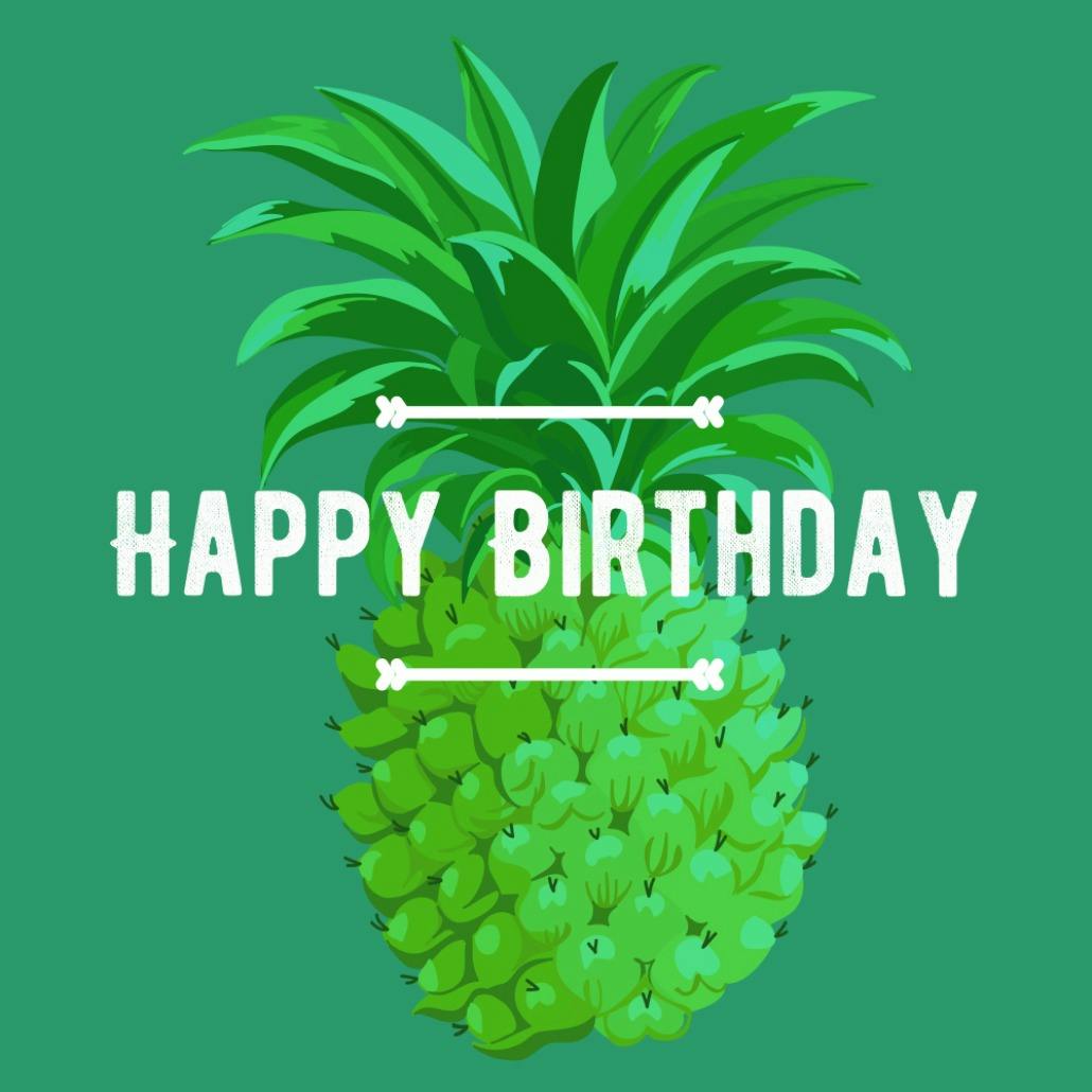 Juicy year - happy birthday card