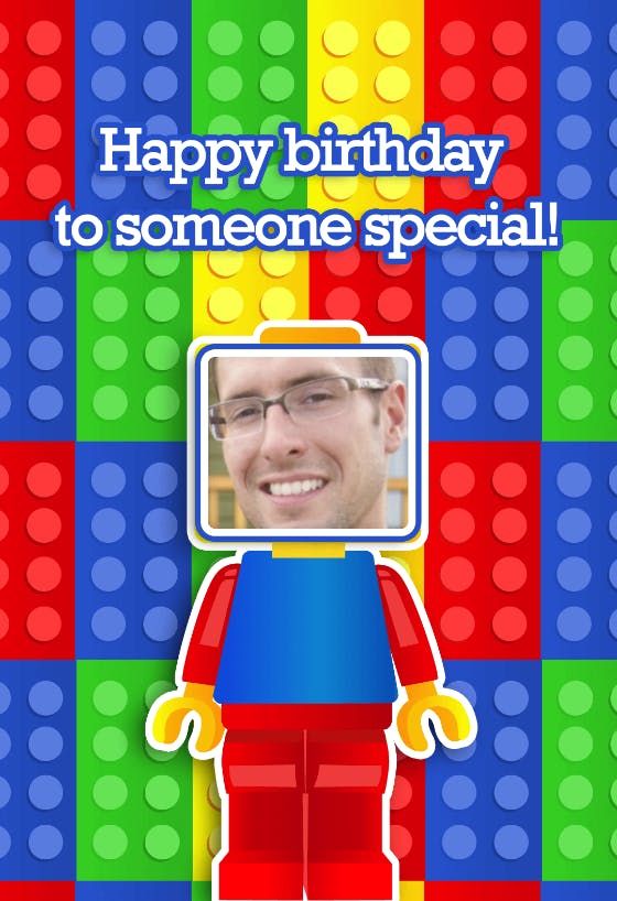 To someone special - happy birthday card