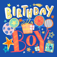 Birthday Boy Birthday Card Free Greetings Island