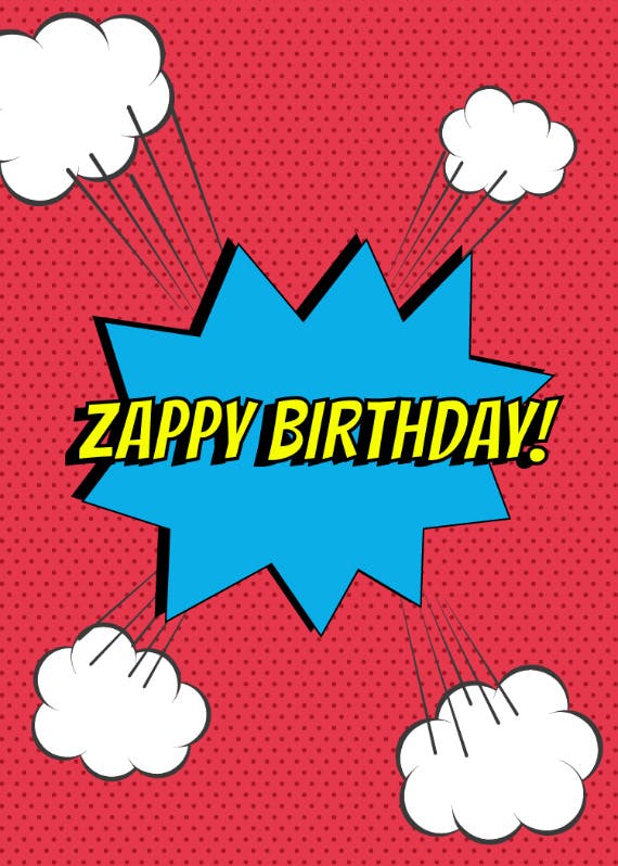 Mighty message -  free birthday card