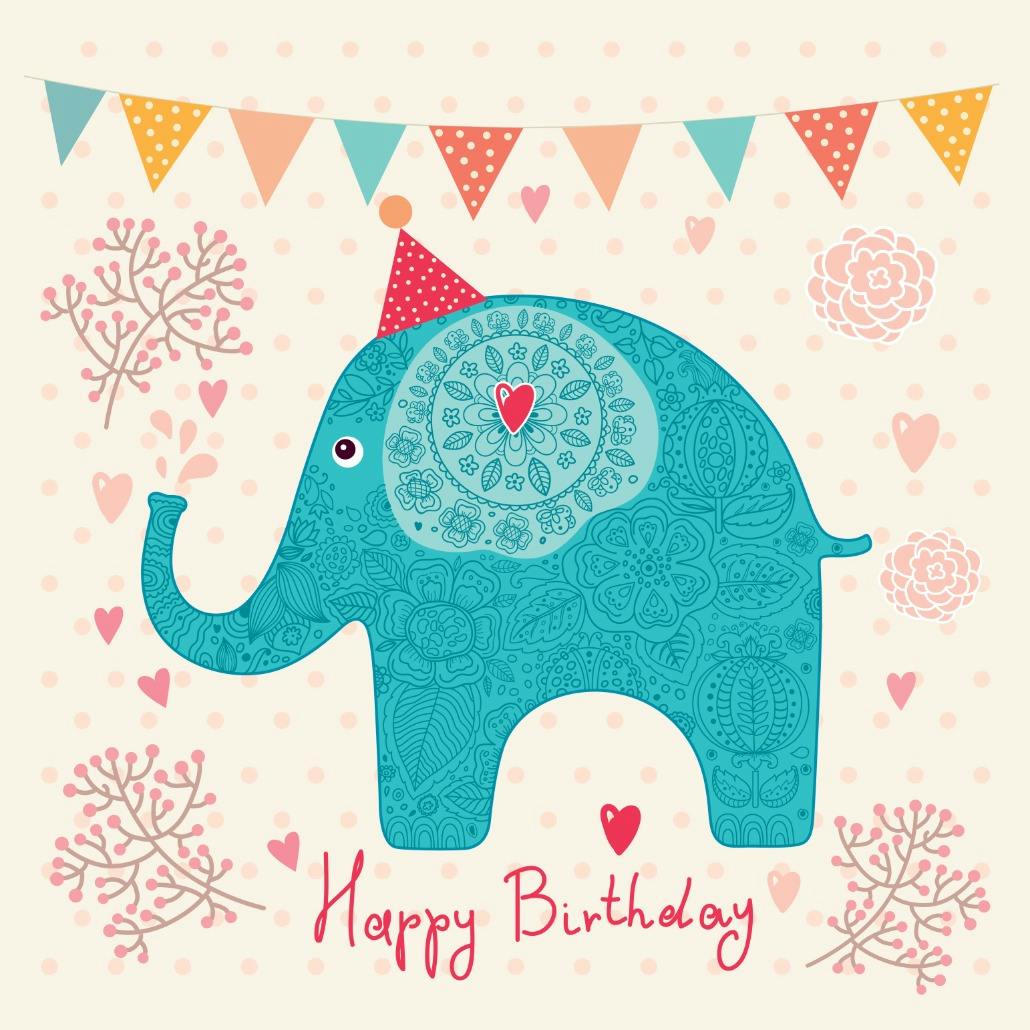 Trunk show - birthday card