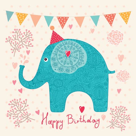 Trunk Show - Birthday Card